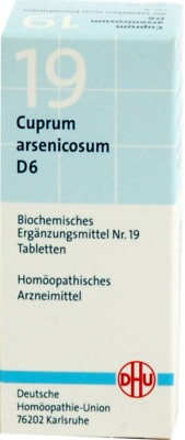 BIOCHEMIE DHU 19 Cuprum arsenicosum D 6 Tabletten