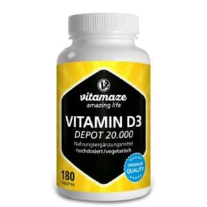 VITAMIN D3 20.000 I.E. Depot hochdosiert