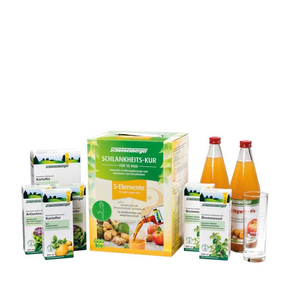SCHLANKHEITSKUR 5 Elemente Schoenenberger