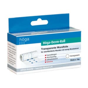 HÖGA DERM-Roll transparente Wundfolie 10 cmx1 m