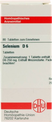 SELENIUM D 6 Tabletten