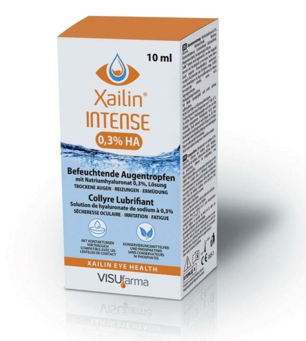 Xailin INTENSE 0.3% HA Augentropfen