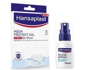 Hansaplast AQUA PROTECT XXL STERILE 8 x 10 cm