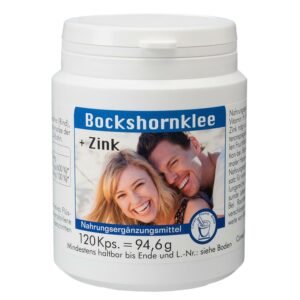 BOCKSHORNKLEE+Zink Kapseln