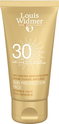 WIDMER Sun Protection Face Creme 30 unparfümiert