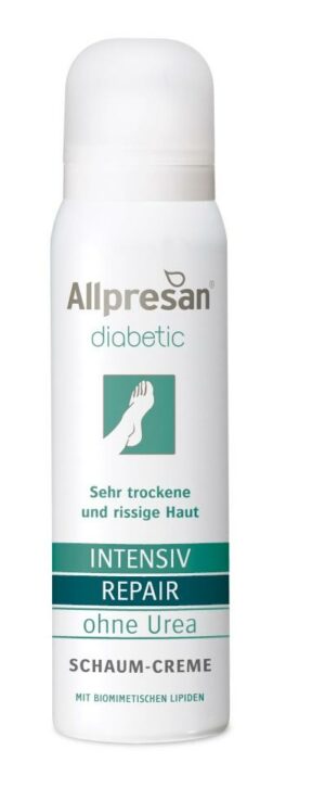 Allpresan diabetic INTENSIV + repair Schaum-Creme