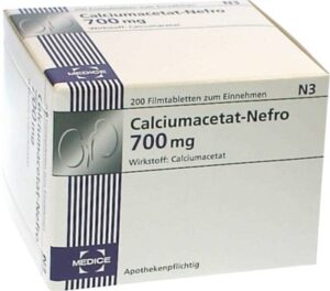 CALCIUMACETAT NEFRO 700 mg