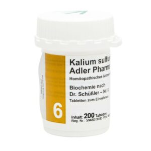 Kalium sulfuricum D6 Adler Pharma Biochemie nach Dr. Schüßler Nr.6