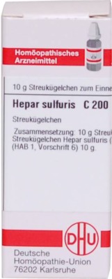 HEPAR SULFURIS C 200 Globuli