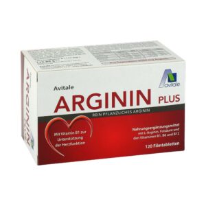 Avitale ARGININ PLUS Vitamin B1+B6+B12+Folsäure