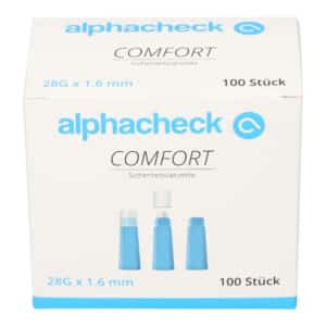 ALPHACHECK comfort Sicherheitslanzetten 28 G 1