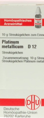 PLATINUM METALLICUM D 12 Globuli