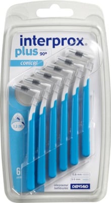 INTERPROX plus conical blau Interdentalbürste