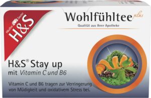 H&S Wohlfühltee Stay up mit Vitamin C und B6