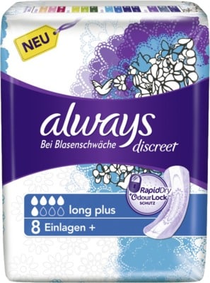 ALWAYS discreet Inkontinenz Binden long plus