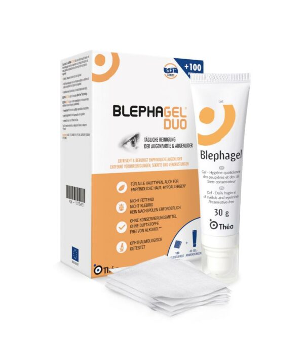 BLEPHAGEL DUO 30 g + Pads