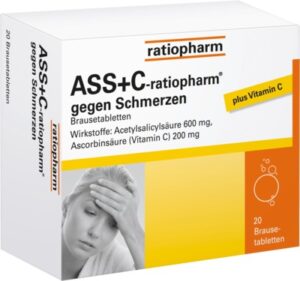 ASS+C-ratiopharm gegen Schmerzen